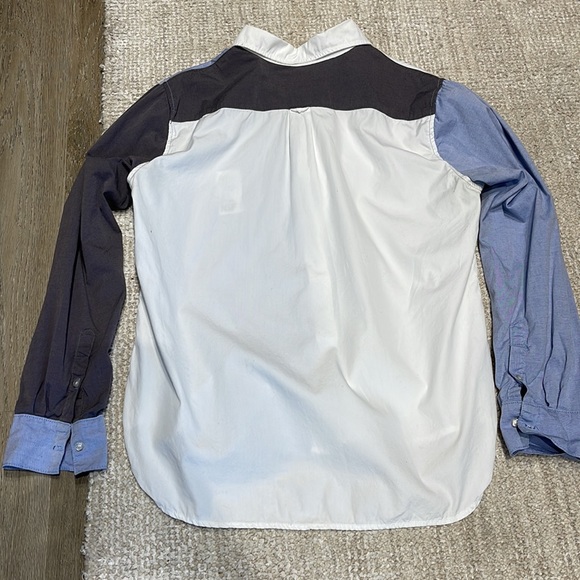 NSF color block blouse, Large, Excellent condition - Picture 4 of 10